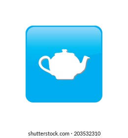 Colorful square buttons for website or app - Teapot