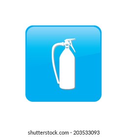Colorful square buttons for website or app - Fire Extinguisher