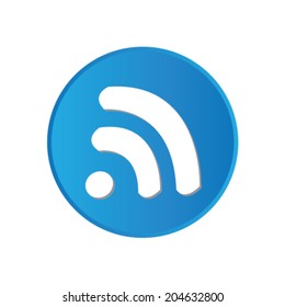 Colorful square buttons for website or app - Radar