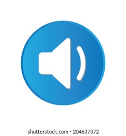 Colorful square buttons for website or app - Volume