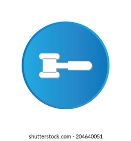 Colorful square buttons for website or app - Hammer
