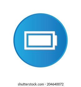 Colorful square buttons for website or app - Battery