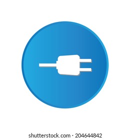 Colorful square buttons for website or app - Plug