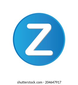 Colorful square buttons for website or app - Z