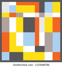 colorful square pattern