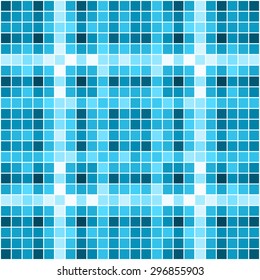 Colorful square pixel mosaic background. Vector illustration. Eps 10