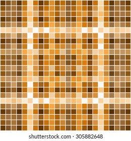 Colorful square pixel mosaic background. Vector illustration. Eps 10