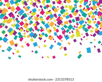 Colorful Square and rectangular stripes vector background