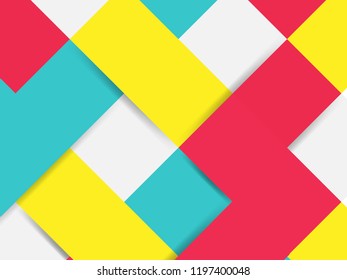 Colorful square texture vector abstract polygonal pattern. Shining colorful illustration with triangles. Pattern for a brand book's backdrop.