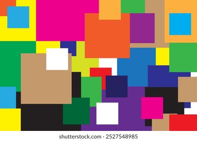 COLORFUL SQUARE WALLPAPER BACKGROUND. FREE DOWNLOAD