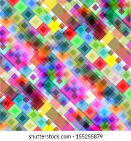colorful squares abstract background