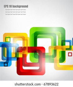 colorful squares background