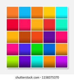 colorful squares background frame, block soft pastel rainbow color, geometric shape, colorful cubes square polygon mosaic, frame squares rainbow, display cabinet shelf square pastel for wall (vector)