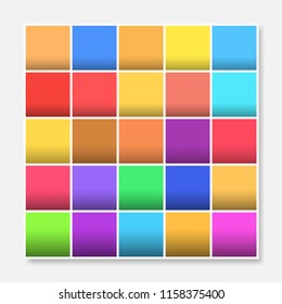 colorful squares background frame, block soft pastel bright rainbow geometric shape, colorful cubes square polygon mosaic, frame squares rainbow, display cabinet shelf square pastel for wall (vector)