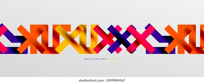 Colorful squares, lines minimal abstract background. Vector Illustration For Wallpaper, Banner, Background, Card, Book Illustration, landing page