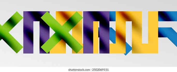 Colorful squares, lines minimal abstract background. Vector Illustration For Wallpaper, Banner, Background, Card, Book Illustration, landing page