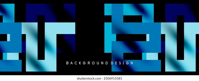 Colorful squares, lines minimal abstract background. Vector Illustration For Wallpaper, Banner, Background, Card, Book Illustration, landing page