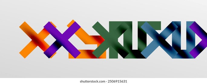 Colorful squares, lines minimal abstract background. Vector Illustration For Wallpaper, Banner, Background, Card, Book Illustration, landing page