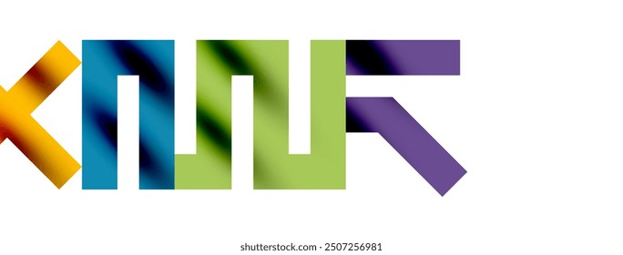 Colorful squares, lines minimal abstract background. Vector Illustration For Wallpaper, Banner, Background, Card, Book Illustration, landing page