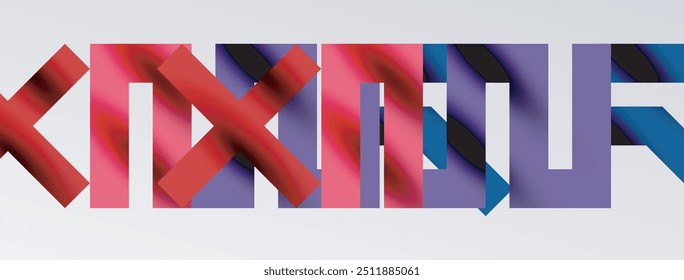 Colorful squares, lines minimal abstract background. Vector Illustration For Wallpaper, Banner, Background, Card, Book Illustration, landing page