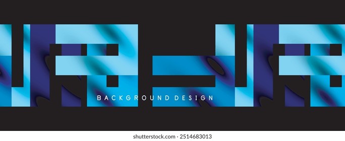 Colorful squares, lines minimal abstract background. Vector Illustration For Wallpaper, Banner, Background, Card, Book Illustration, landing page