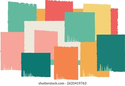 Colorful Squares Mosaic Background Texture Graphic Design Resource