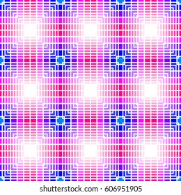 Colorful squares seamless pattern. A endless vector ornament texture. Abstract geometric illustration.