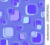 Colorful squares seamless pattern.  Vector template