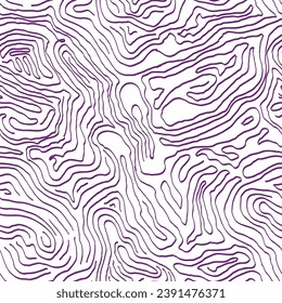 El doodle de calamares coloridos es un patrón sin fisuras. Diseño de diseño moderno con formas orgánicas de garabatos. Fondo de color abstracto moderno.