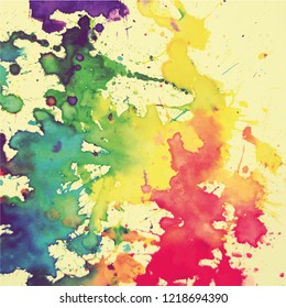 Colorful Stain Background Vector