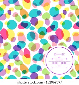 Colorful stains pattern