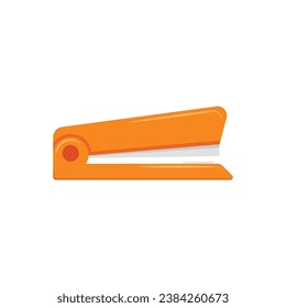 Diseño de vectores de iconos de grapador colorido.