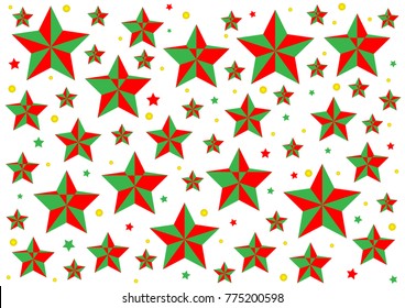 Colorful star background pattern. - Illustration
Confetti, Carnival - Celebration Event, Star Shape, Decoration, Christmas