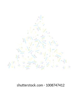 Colorful star falling Pattern. Rainbow colors.Isolated pattern for your project. Astral Design. Chaotic Decor. Modern Creative Starlight Style. Vector illustration for celebration, holiday, invitation