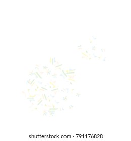 Colorful star falling Pattern. Rainbow colors.Isolated pattern for your project. Astral Design. Chaotic Decor. Modern Creative Starlight Style. Vector illustration for celebration, holiday, invitation