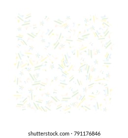 Colorful star falling Pattern. Rainbow colors.Isolated pattern for your project. Astral Design. Chaotic Decor. Modern Creative Starlight Style. Vector illustration for celebration, holiday, invitation