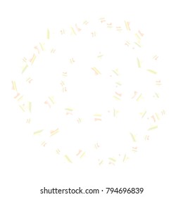 Colorful star falling Pattern. Rainbow colors.Isolated pattern for your project. Astral Design. Chaotic Decor. Modern Creative Starlight Style. Vector illustration for celebration, holiday, invitation