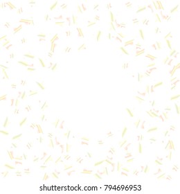 Colorful star falling Pattern. Rainbow colors.Isolated pattern for your project. Astral Design. Chaotic Decor. Modern Creative Starlight Style. Vector illustration for celebration, holiday, invitation