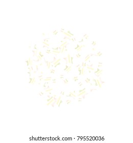 Colorful star falling Pattern. Rainbow colors.Isolated pattern for your project. Astral Design. Chaotic Decor. Modern Creative Starlight Style. Vector illustration for celebration, holiday, invitation