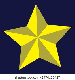 colorful  star icon vector. flat icon vector in white background. vector illustration.