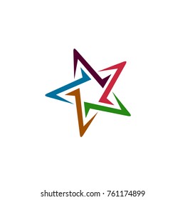 Colorful Star Logo