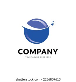 Colorful Star Logo With Symbol Sign Icon.