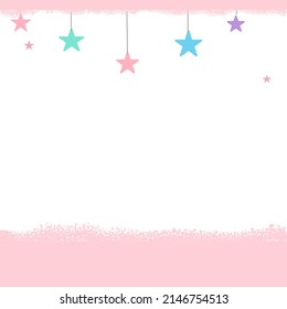 Colorida estrella en la fiesta.