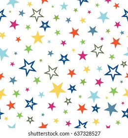 Colorful Star Pattern