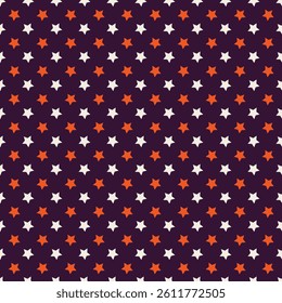 Colorful star pattern on a dark background for creative designs and projects