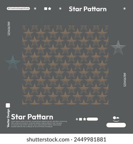 Colorful Star Vector Illustration Collection: Seamless Diversity of Solid, Outlined, and Dotted Stars