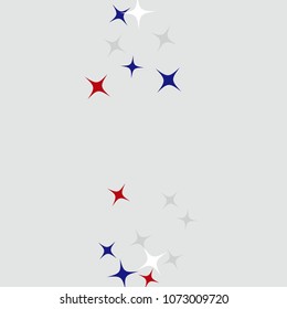 Colorful Stars Confetti, Mystery Sparkling Vector Background. Trendy Glowing Magic Glitter, Lights. Festive Falling Colorful Stars Confetti for Ads, Posters. 
