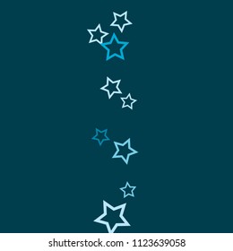 Colorful Stars Confetti, Mystery Sparkling Vector Background. Trendy Glowing Magic Glitter, Lights. Festive Falling Colorful Stars Confetti for Ads, Posters. 
