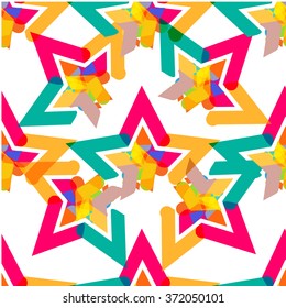  colorful stars isolated icon