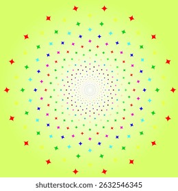 Colorful Stars pattern for background, wallpaper, cover art, cover book, banner, pamphlet etc 